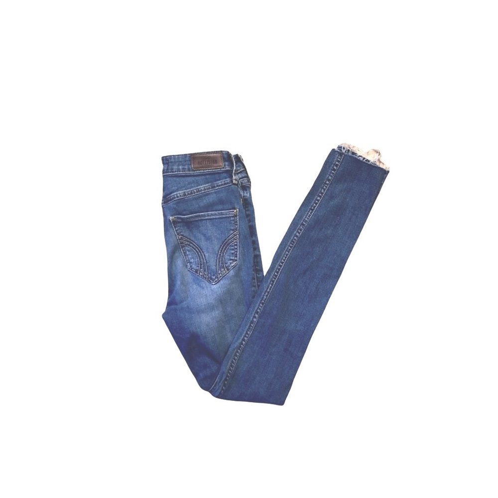 Hollister Women's Ultra High-Rise Super Skinny Stretch Jeans Denim 00S W23